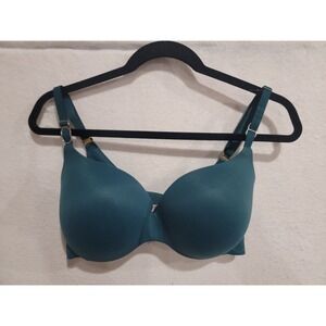 Victoria's Secret Incredible Perfect Shape Bra Dark Teal Green Seamless 36DD